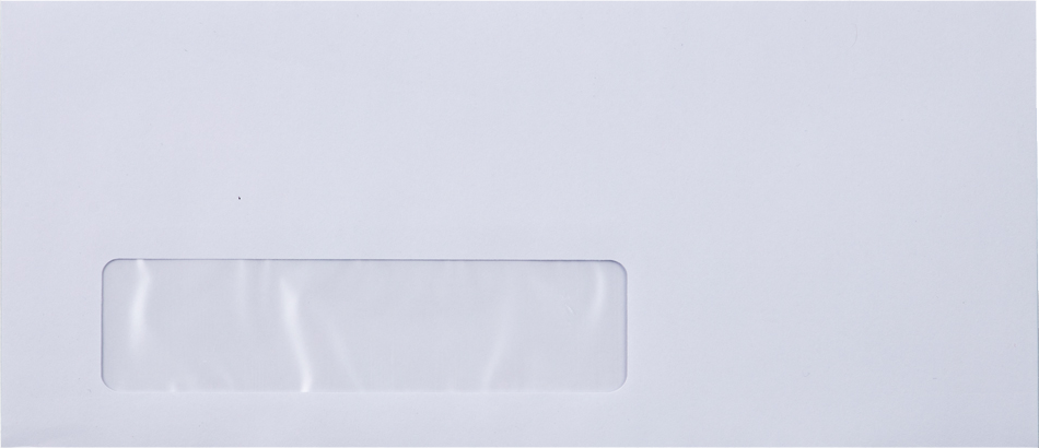 White 24lb #9 Window Envelopes (3 7/8 x 8 7/8)