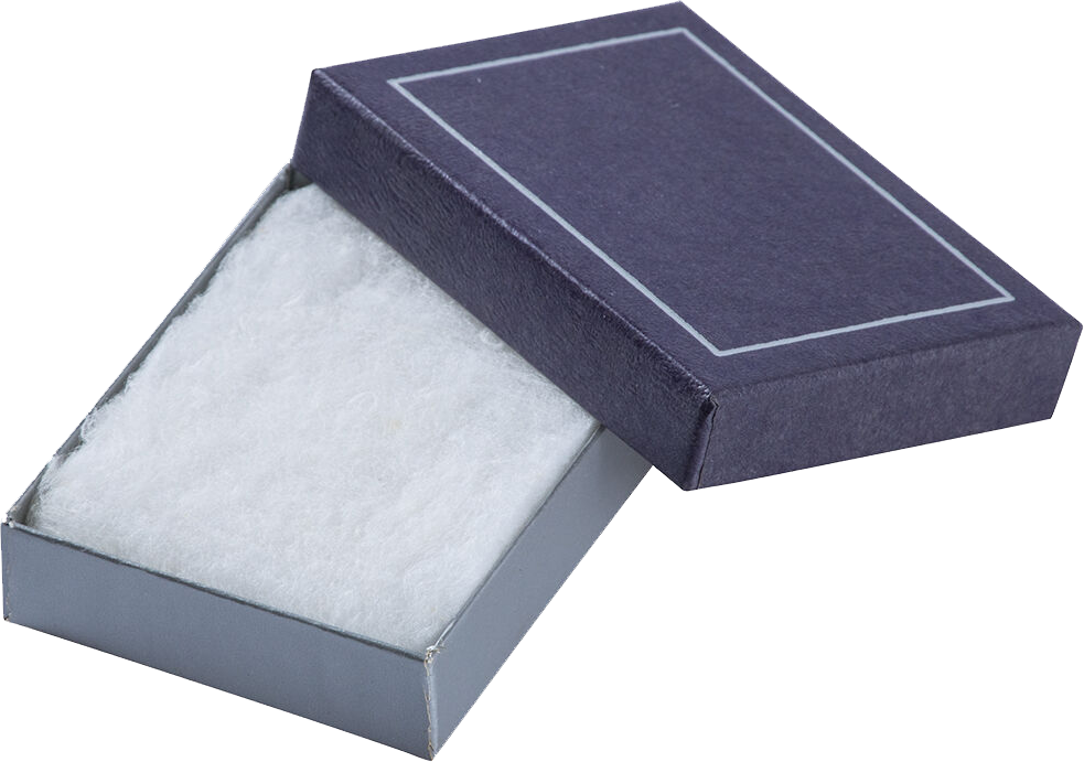 Purple Small Gift Boxes with Lid (3 1/4 x 2 1/2 x 3/4)