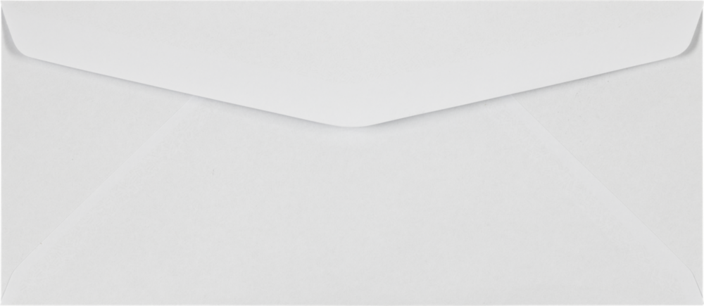 White with Security Tint 24lb #10 Regular Envelopes (4 1/8 x 9 1/2)