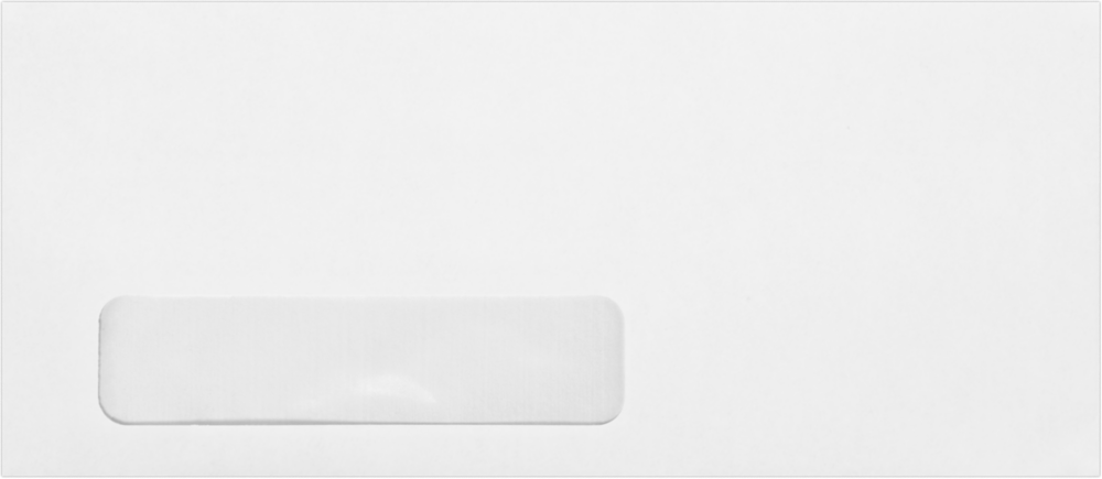White 24lb #9 Window Envelopes (3 7/8 x 8 7/8)