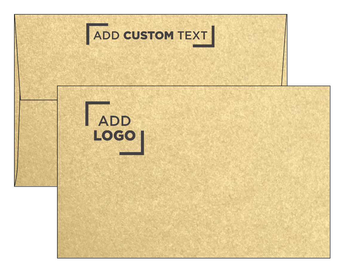 Light Gold Blonde Metallic 32lb A10 Invitation Envelopes (6 x 9 1/2) with Peel & Seal