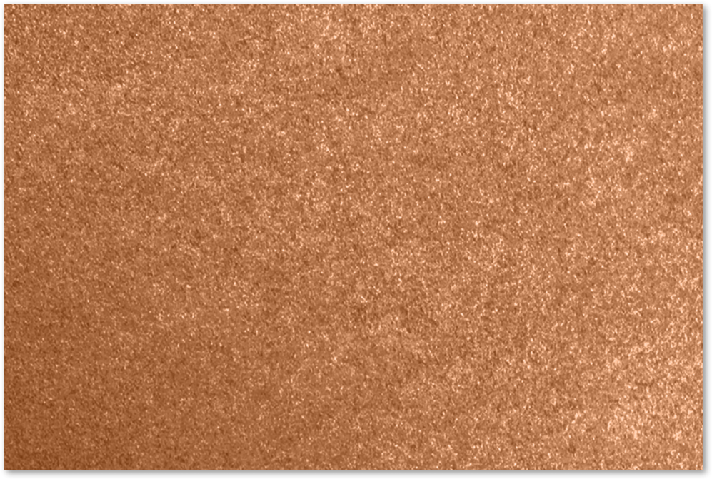 Copper Brown Metallic 100lb 4 x 6 Blank Note Cards