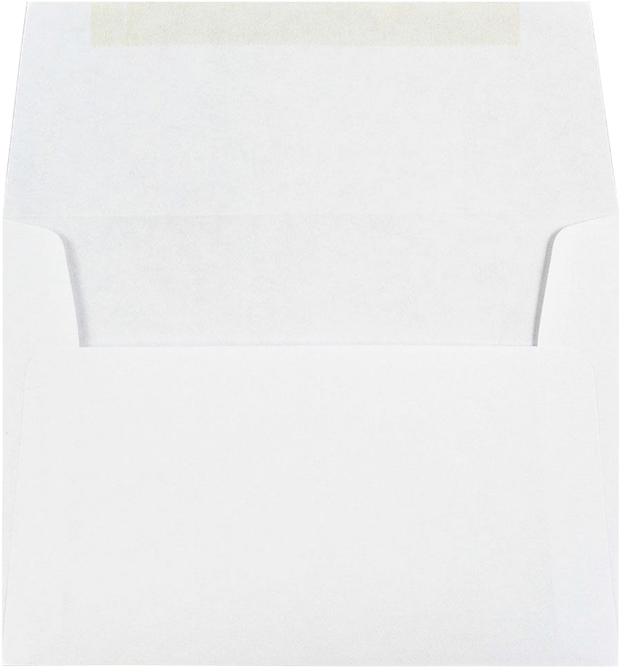 White 24lb A1 Invitation Envelopes (3 5/8 x 5 1/8)