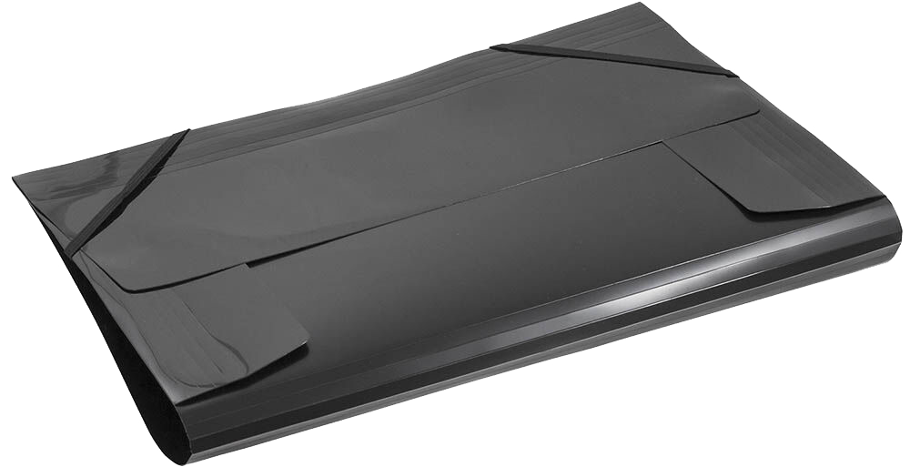 Black Legal Booklet Action Cases with Elastic