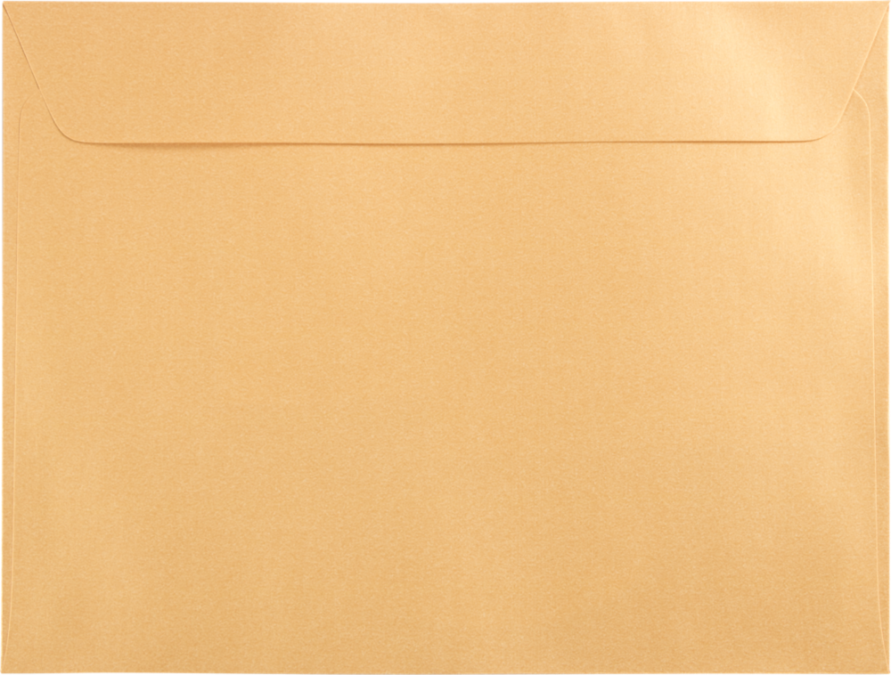 Gold Metallic 32lb 6 x 9 Booklet Envelopes