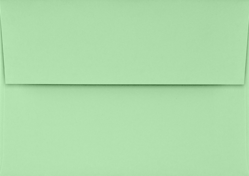 Pastel Green 24lb A1 Invitation Envelopes (3 5/8 x 5 1/8)