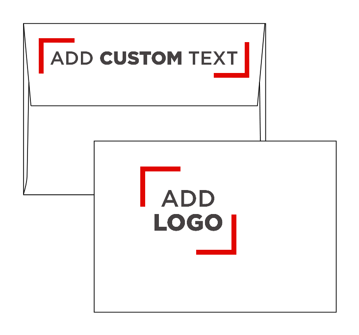 White Recycled 32lb A1 Invitation Envelopes (3 5/8 x 5 1/8) with Peel & Seal