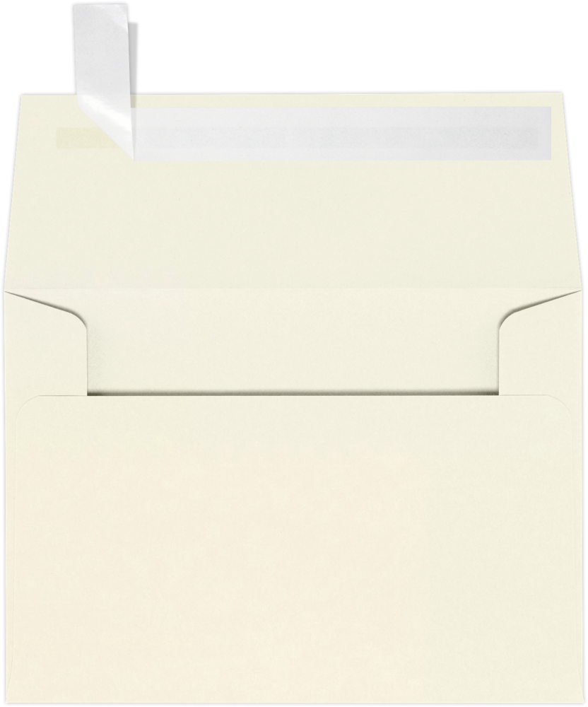 Natural Recycled 32lb A1 Invitation Envelopes (3 5/8 x 5 1/8) with Peel & Seal