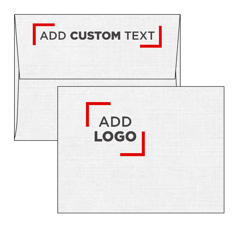 White Linen 32lb A2 Invitation Envelopes (4 3/8 x 5 3/4) with Peel & Seal