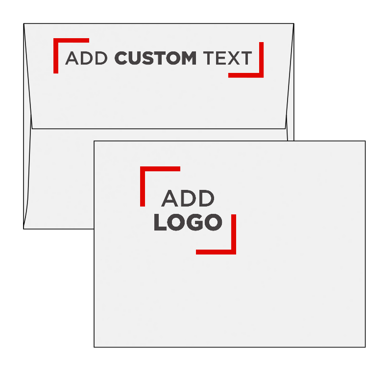 White 24lb A2 Invitation Envelopes (4 3/8 x 5 3/4) with Peel & Seal