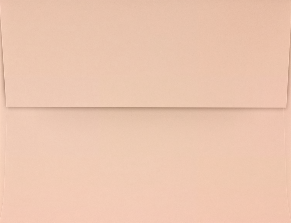 Blush Pink 32lb A4 Invitation Envelopes (4 1/4 x 6 1/4) with Peel & Seal