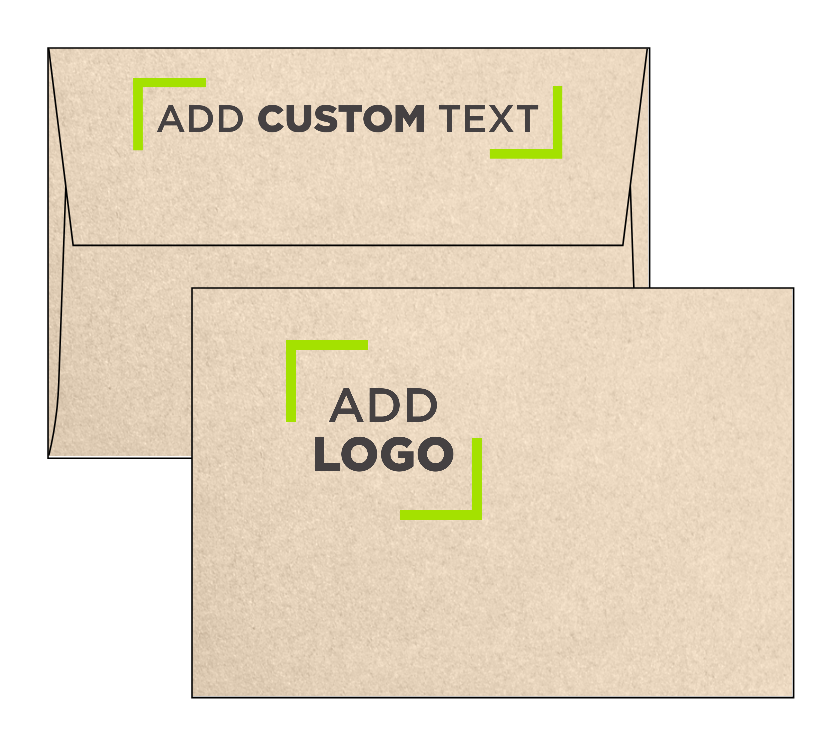 Light Brown Taupe Metallic 32lb A4 Invitation Envelopes (4 1/4 x 6 1/4) with Peel & Seal