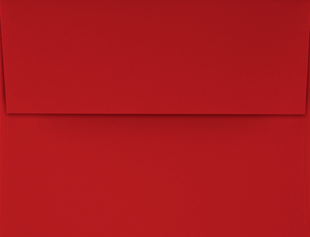 Red 24lb A4 Invitation Envelopes (4 1/4 x 6 1/4)
