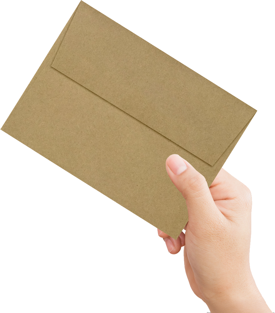 Grocery Bag 28lb A6 Invitation Envelopes (4 3/4 x 6 1/2) with Peel & Seal