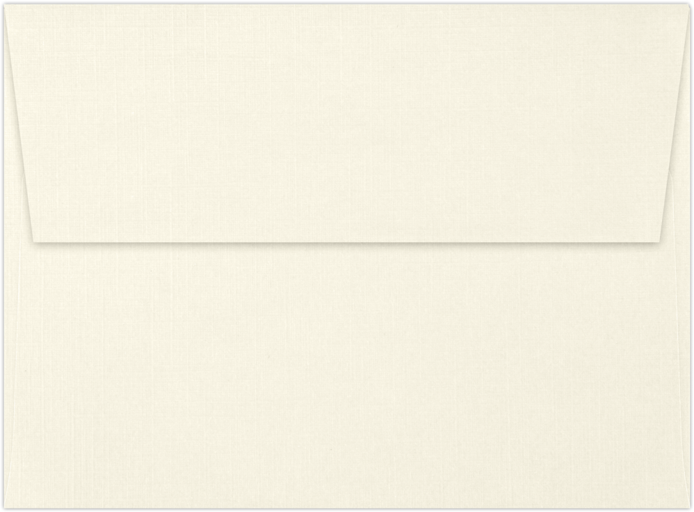 Natural Linen 32lb A6 Invitation Envelopes (4 3/4 x 6 1/2) with Peel & Seal