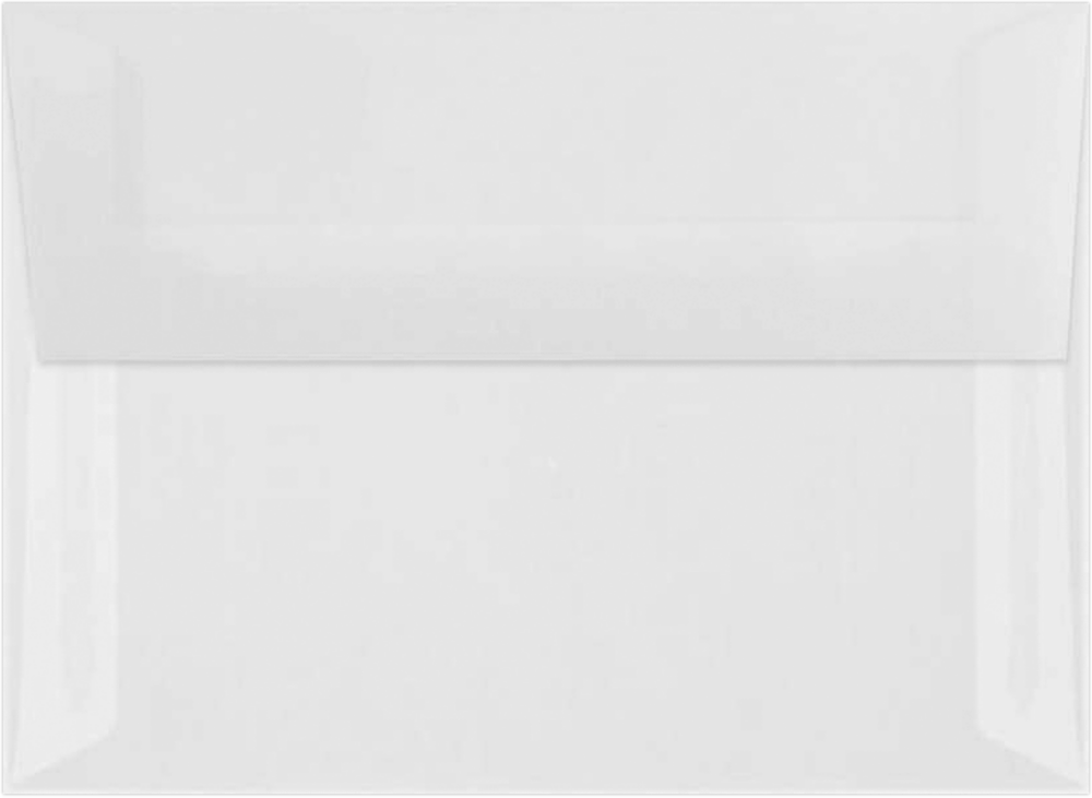 Clear Translucent 30lb A7 Invitation Envelopes (5 1/4 x 7 1/4) with Peel & Seal