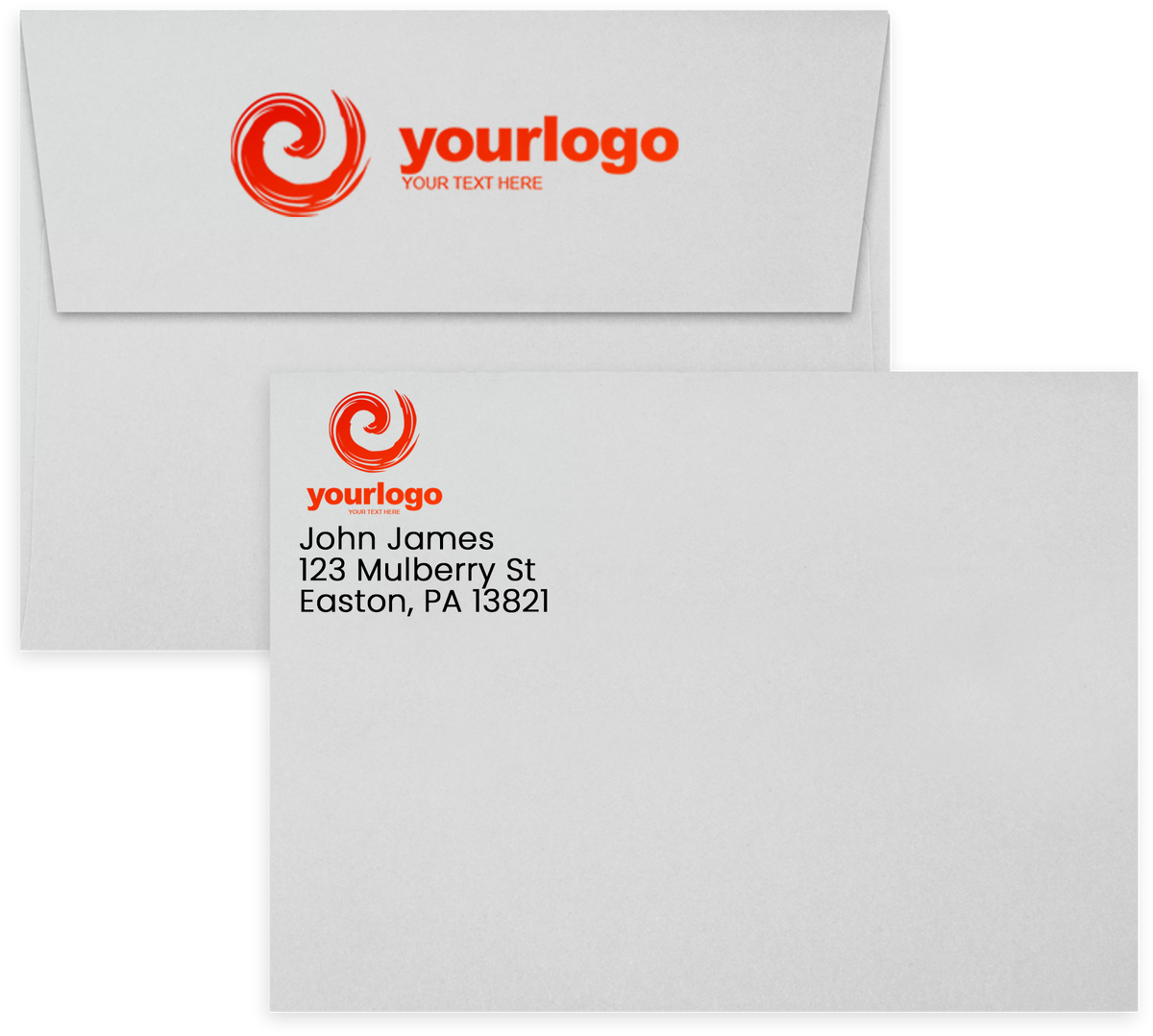 Pastel Gray 32lb A7 Invitation Envelopes (5 1/4 x 7 1/4) with Peel & Seal