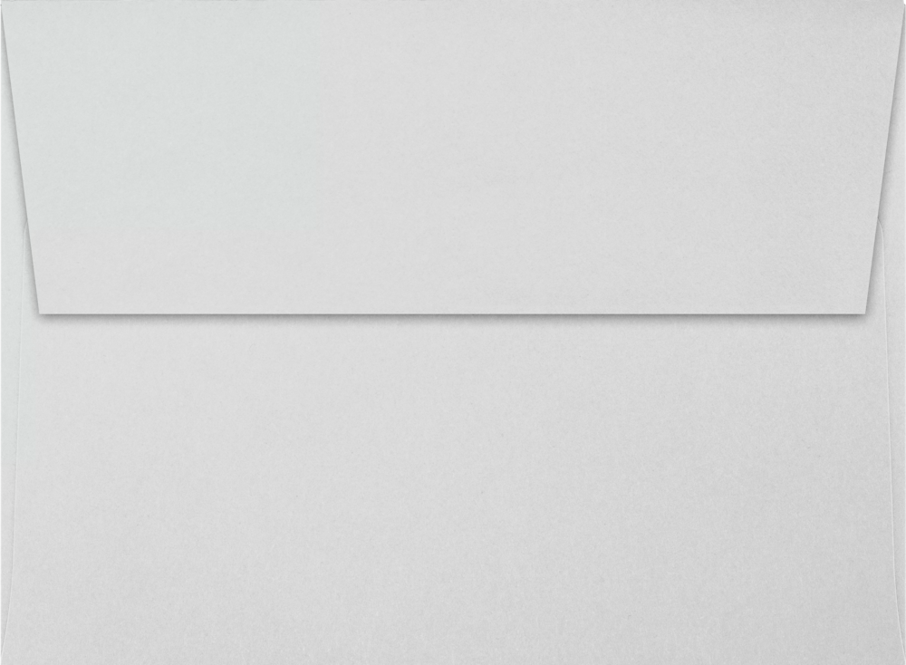 Pastel Gray 32lb A7 Invitation Envelopes (5 1/4 x 7 1/4) with Peel & Seal