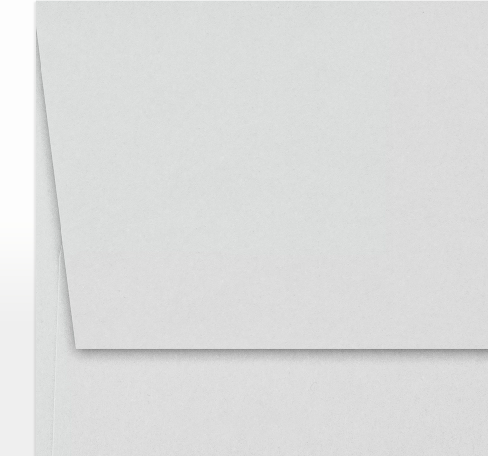 Pastel Gray 32lb A7 Invitation Envelopes (5 1/4 x 7 1/4) with Peel & Seal