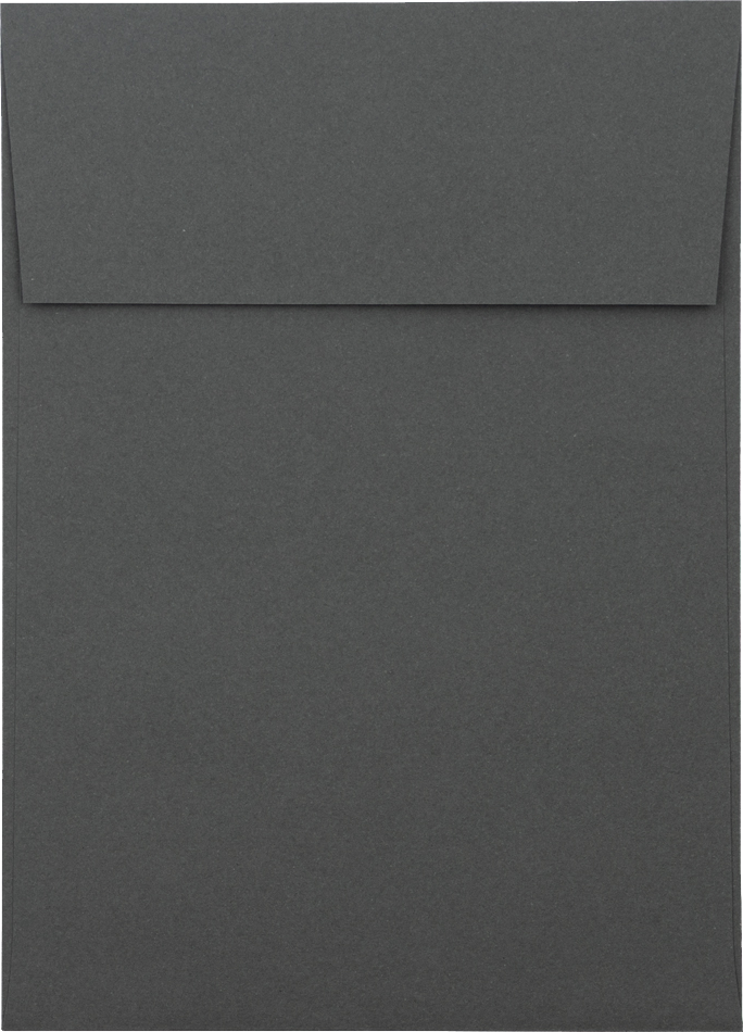 Dark Smoke Gray 32lb A7 Vertical Invitation Envelopes (5 1/4 x 7 1/4) with Peel & Seal