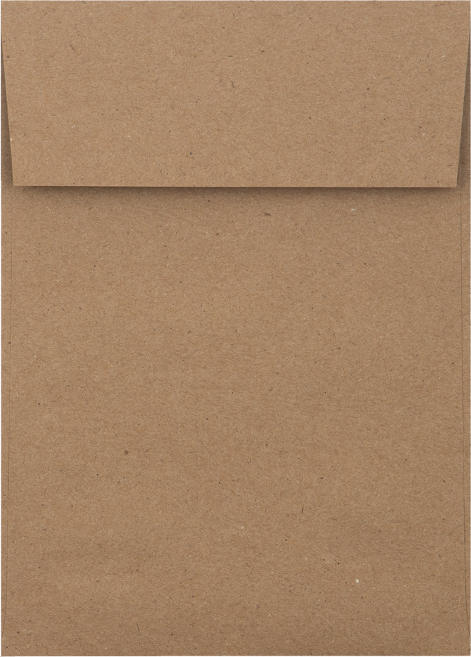 Grocery Bag 28lb A7 Vertical Invitation Envelopes (5 1/4 x 7 1/4) with Peel & Seal