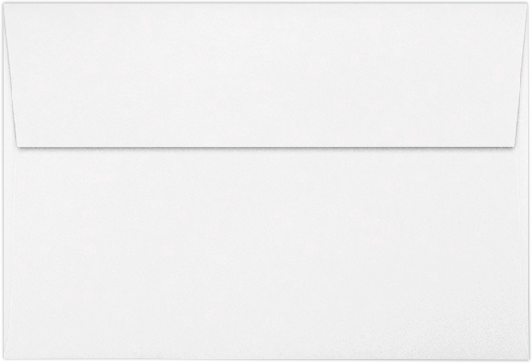 White 24lb A8 Invitation Envelopes (5 1/2 x 8 1/8) with Peel & Seal
