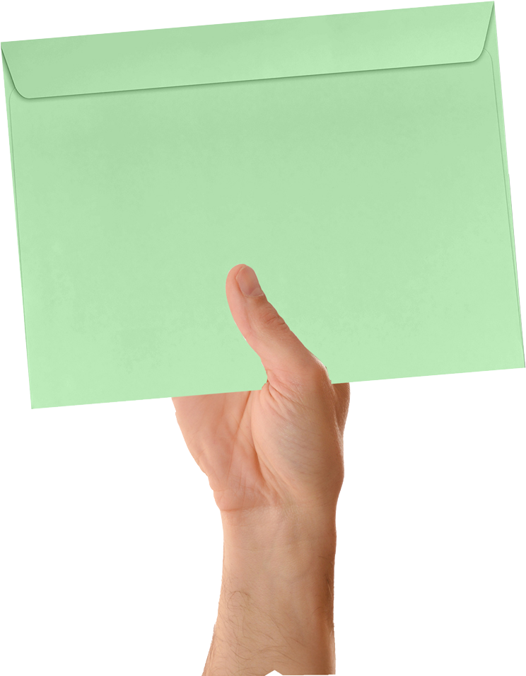 Pastel Green 24lb 9 x 12 Booklet Envelopes