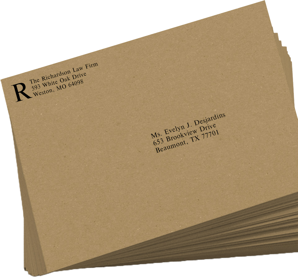 Grocery Bag 28lb 9 x 12 Open End Envelopes with Peel & Seal
