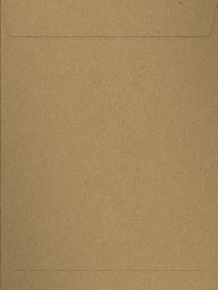 Grocery Bag 28lb 9 x 12 Open End Envelopes with Peel & Seal