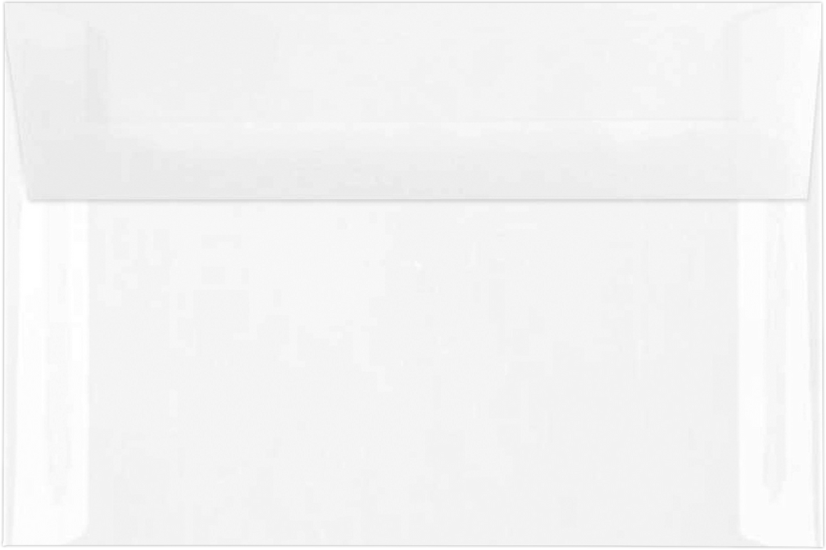Clear Translucent 30lb A9 Invitation Envelopes (5 3/4 x 8 3/4) with Peel & Seal