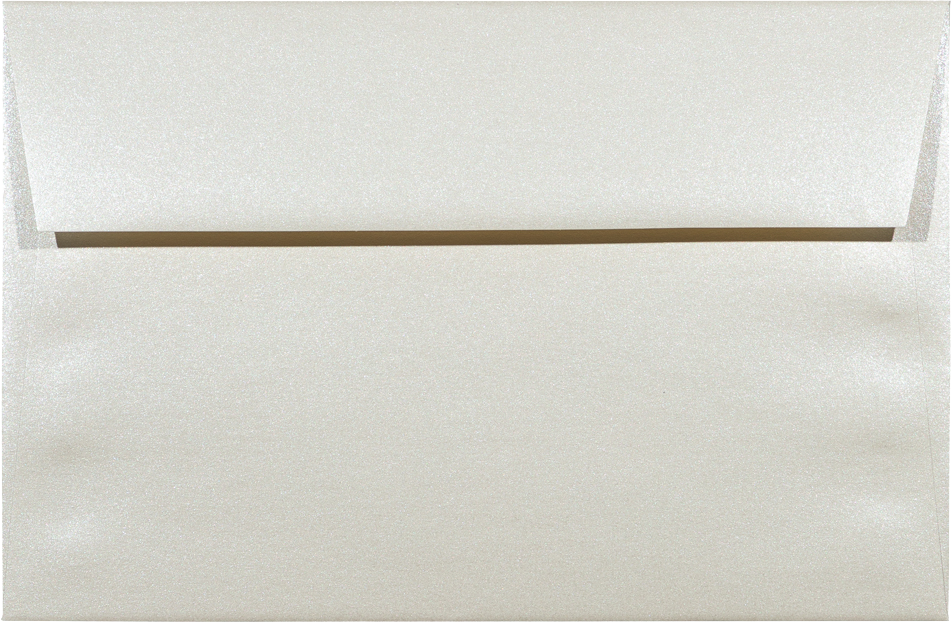 Champagne Ivory Metallic 32lb A9 Invitation Envelopes (5 3/4 x 8 3/4)