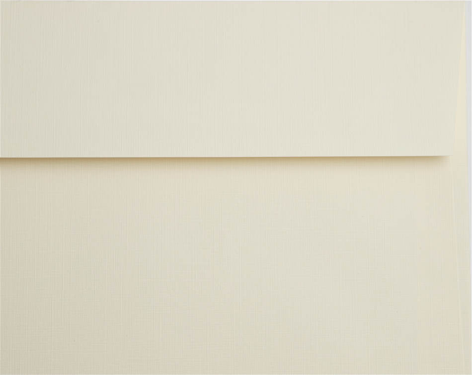 Natural Linen 32lb A9 Invitation Envelopes (5 3/4 x 8 3/4) with Peel & Seal