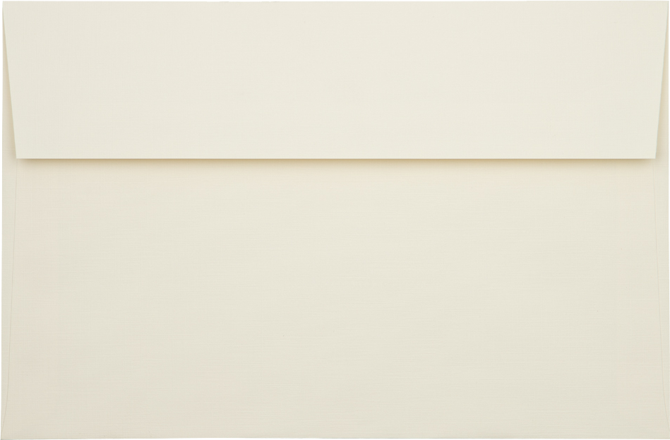 Natural Linen 32lb A9 Invitation Envelopes (5 3/4 x 8 3/4) with Peel & Seal