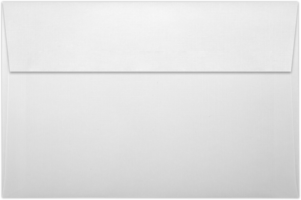 White Linen 32lb A9 Invitation Envelopes (5 3/4 x 8 3/4) with Peel & Seal