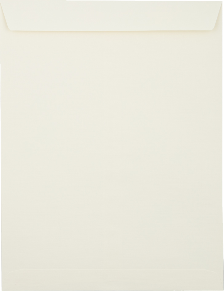 Natural Linen 32lb 10 x 13 Open End Envelopes with Peel & Seal