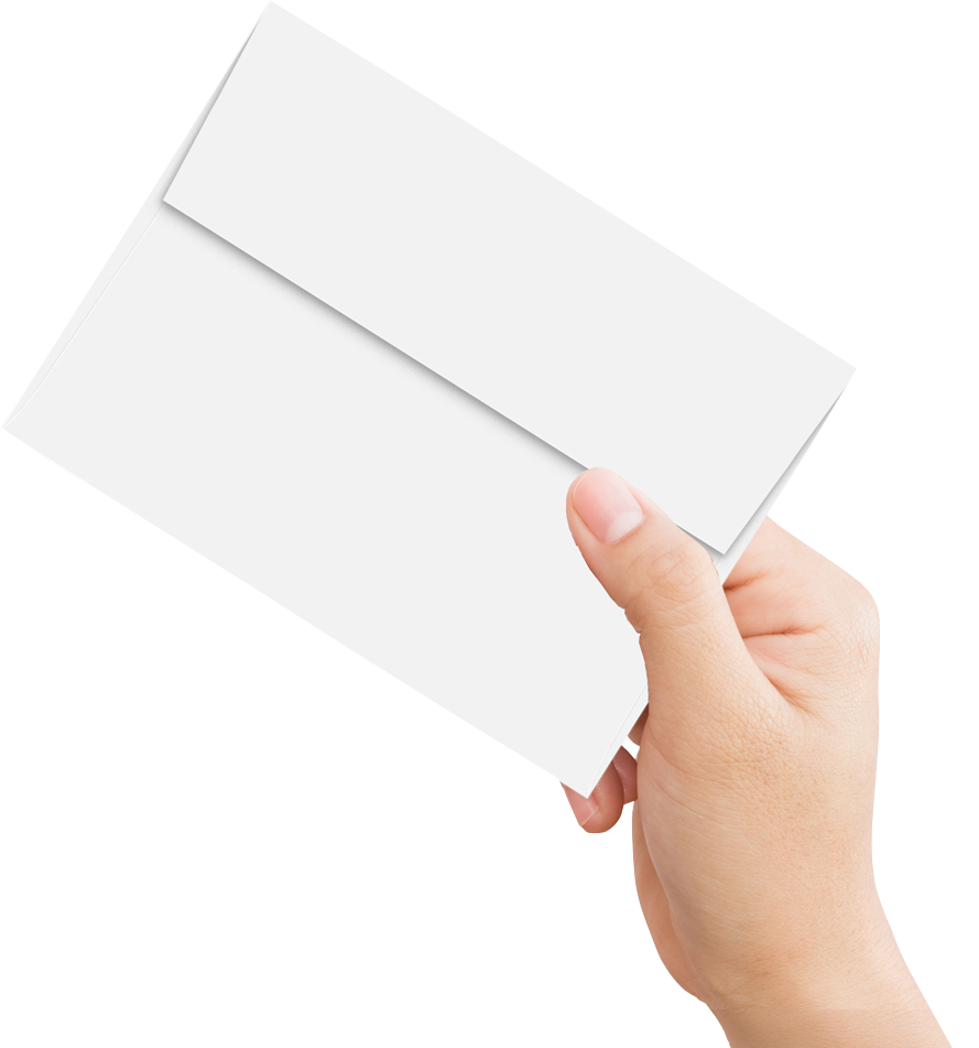 White 24lb A7 1/2 Invitation Envelopes (5 1/2 x 7 1/2) with Peel & Seal