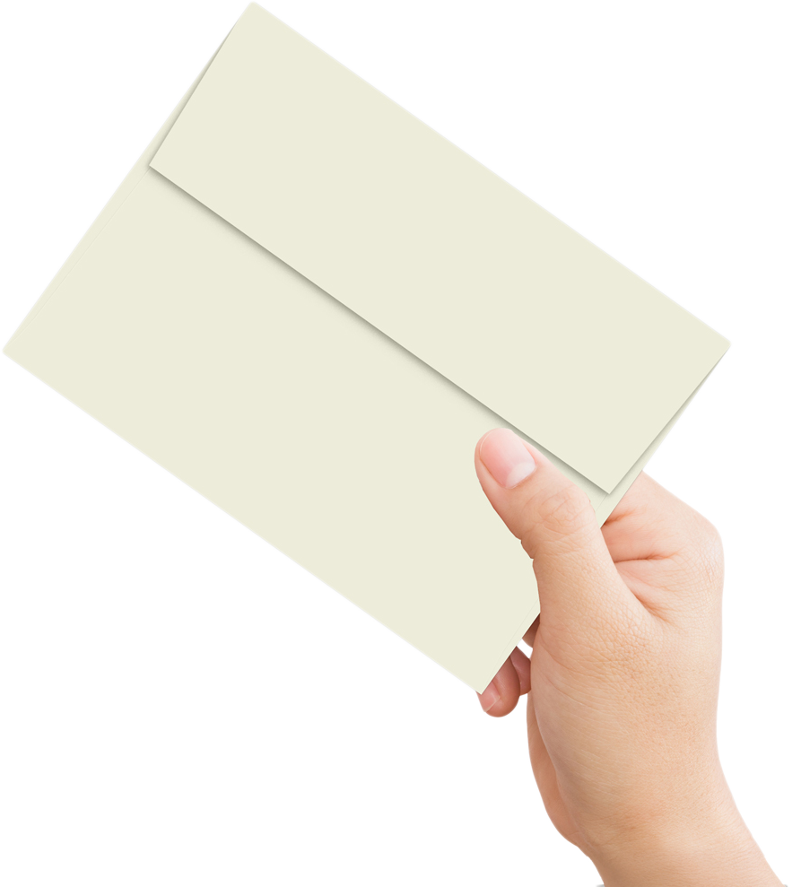 Natural 24lb A7 1/2 Invitation Envelopes (5 1/2 x 7 1/2) with Peel & Seal