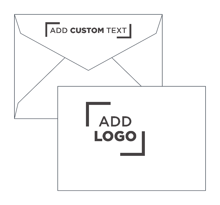 Gold Metallic 32lb 4 Bar V Flap Envelopes (3 5/8 x 5 1/8)