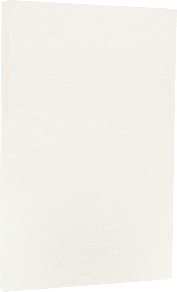 White Parchment 65lb 8 1/2 x 14 Cardstock
