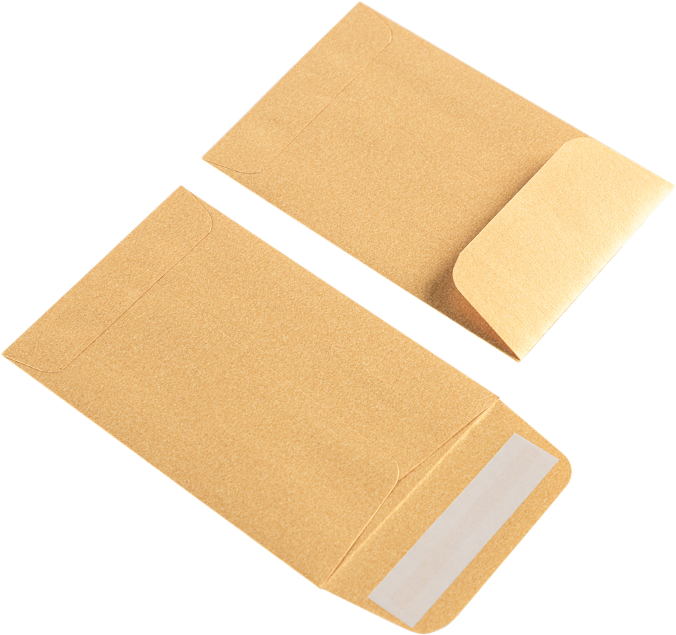 Gold Metallic 32lb #4 Coin Envelopes (3 x 4 1/2)