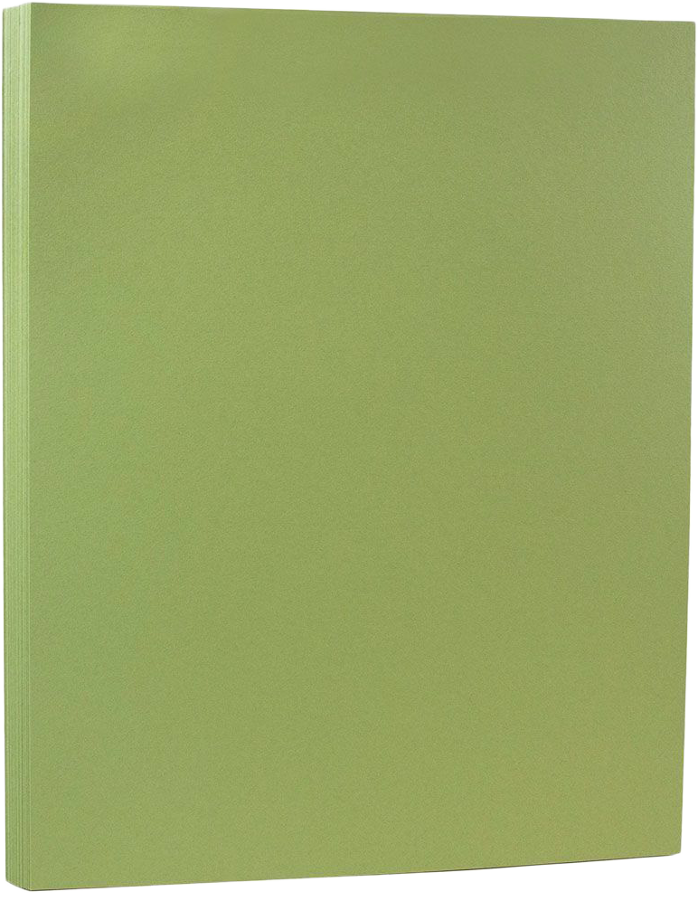 Olive Green 28lb 8 1/2 x 11 Paper