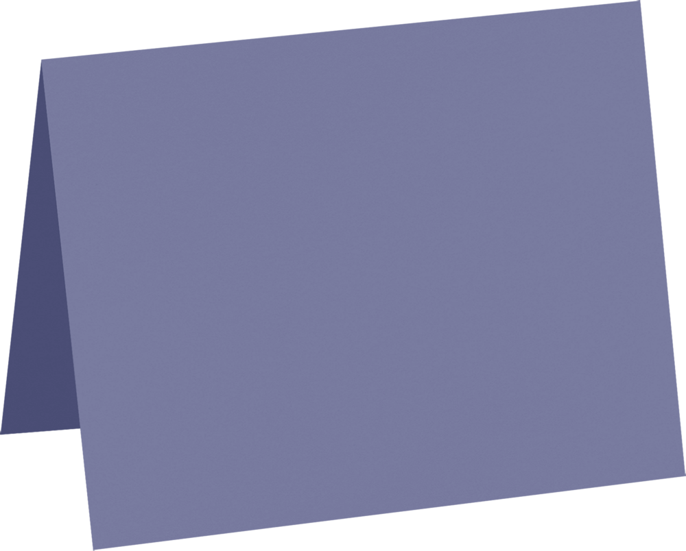Wisteria Purple 100lb A1 Foldover Cards (3 1/2 x 4 7/8)
