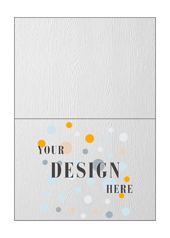 White Recycled 110lb A1 Foldover Cards (3 1/2 x 4 7/8)