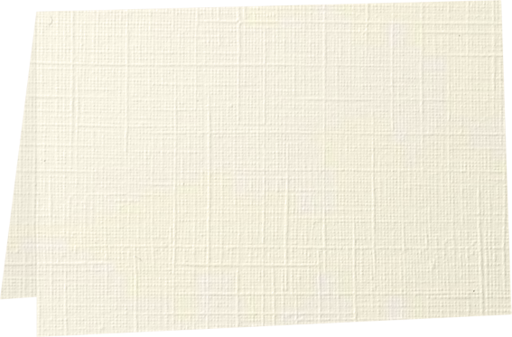 Natural Linen 100lb A1 Foldover Cards (3 1/2 x 4 7/8)