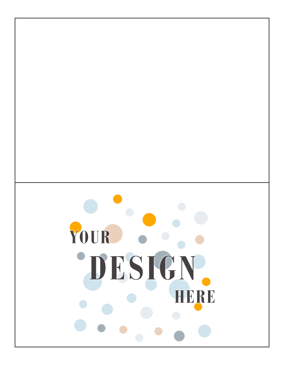 Brilliant White 100% Cotton 100lb A9 Foldover Cards (5 1/2 x 8 1/2)