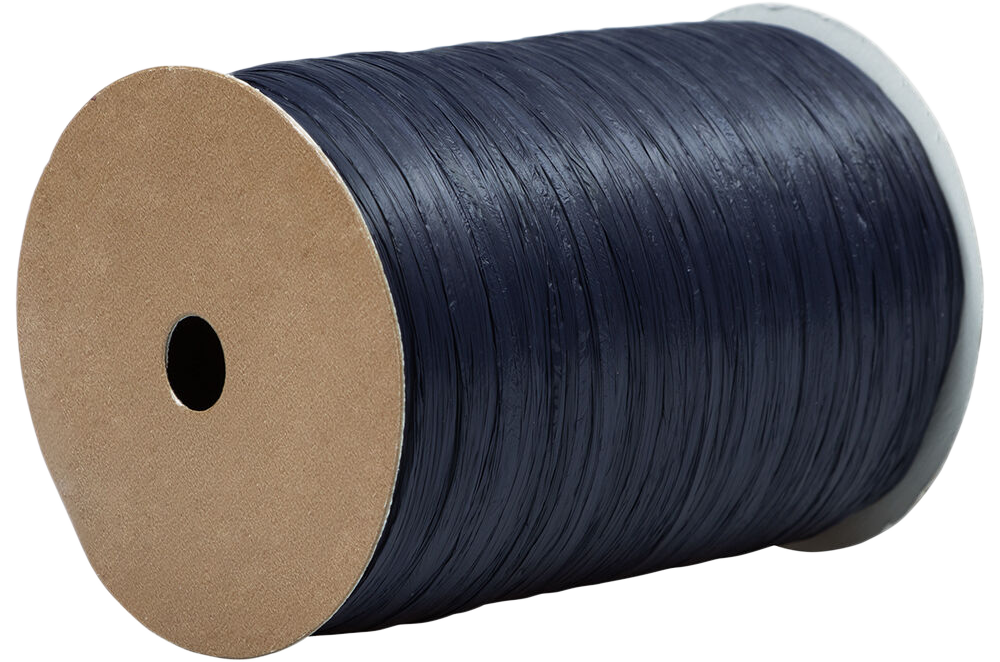 Navy Blue 1/4 Inch x 100 Yards Wraphia Ribbon