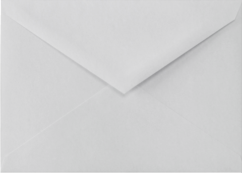 Pastel Gray 32lb 5 1/2 BAR V Flap Envelopes (4 3/8 x 5 3/4)