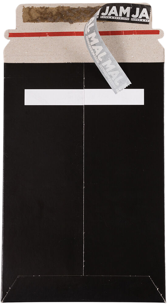 Black 130lb 6 x 9 Photo Mailer Envelopes with Peel & Seal