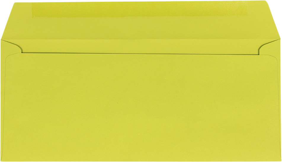 Wasabi Lime Green 32lb #10 Window Envelopes (4 1/8 x 9 1/2)