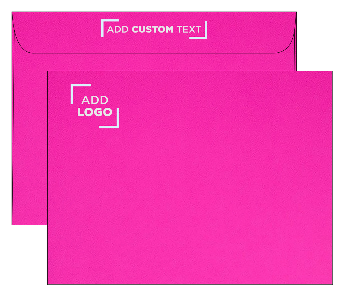 Fuchsia Pink Magenta 32lb 9 x 12 Booklet Envelopes